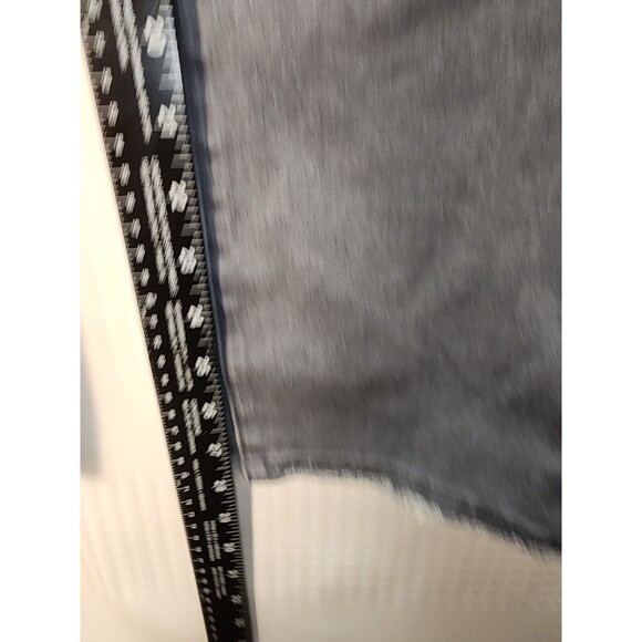 Sonoma womens adaptive straight jeans 18 stretch gray distressed hook & loop fly - Picture 8 of 11